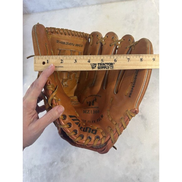 Mizuno Professional Model Max Flex MZ1305 Right Hand Throw Baseball Glove 13" - Picture 11 of 14